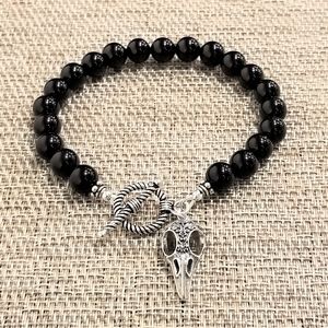 MEN'S CUSTOM ( NOT CHEAP STRETCH). ROCK STAR BRACELET